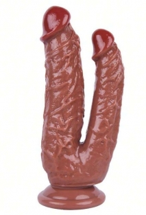 Noctis 19cm Kahverengi �iftli Dildo No:76